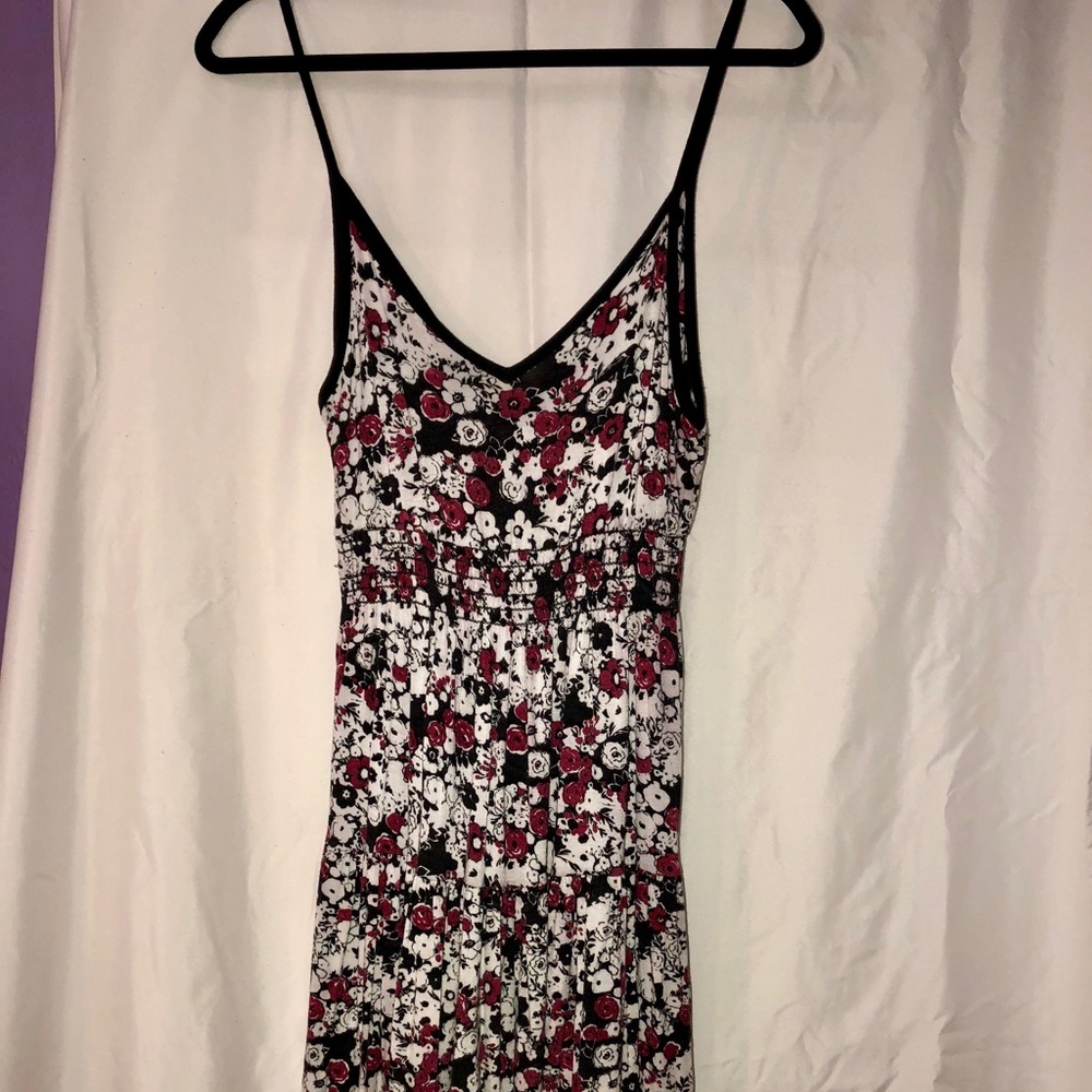 Floral spaghetti strap dress